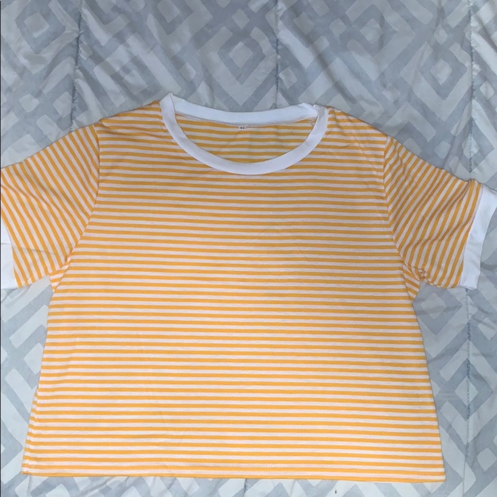 Striped Ringer Tee